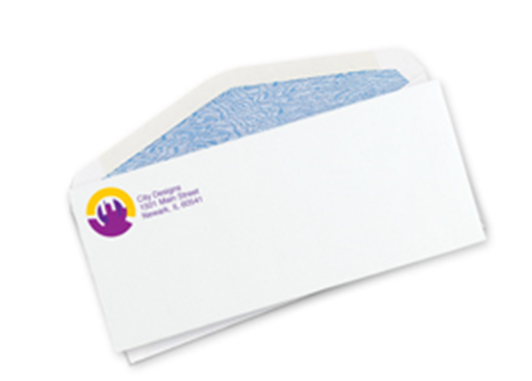 #9 Envelope, Security Tint || Custom Envelopes || Full Color