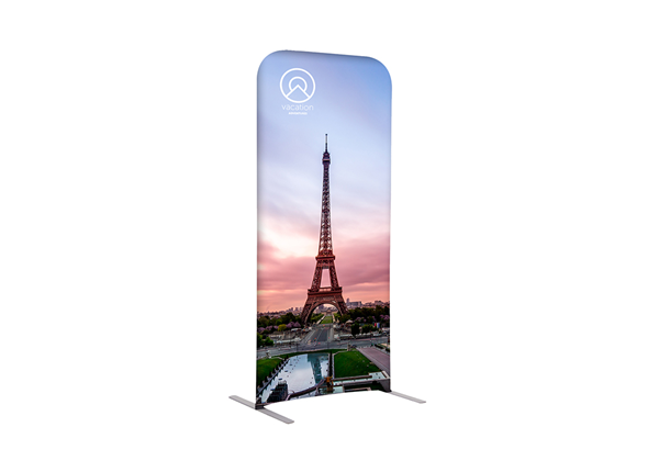 Tension Fabric Display Kit || Tradeshow Signage || 2'W x 4.5'H