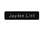 Engraved Plastic Name Badge || Custom Badges || 3" x 3/4"