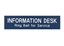 Engraved Plastic Sign || Custom Indoor Signs || Horizontal, 8" x 2"