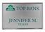 Full Color Metallic Name Badge || Custom Badges || SIlver, 3 1/2" x 2"