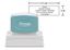 Xstamper® N18 Notary Stamp || Custom Pre-Inked Notary Stamps || 7/8" x 2 3/4" Impression